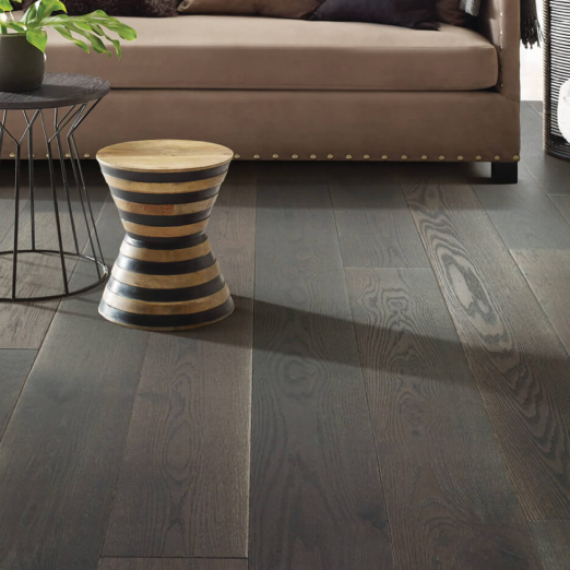 Hardwood floor installation in PKS Interiors & Flooring in Los Altos, CA