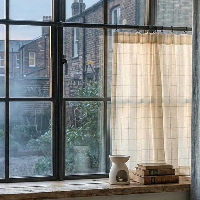 Window treatments for bedroom